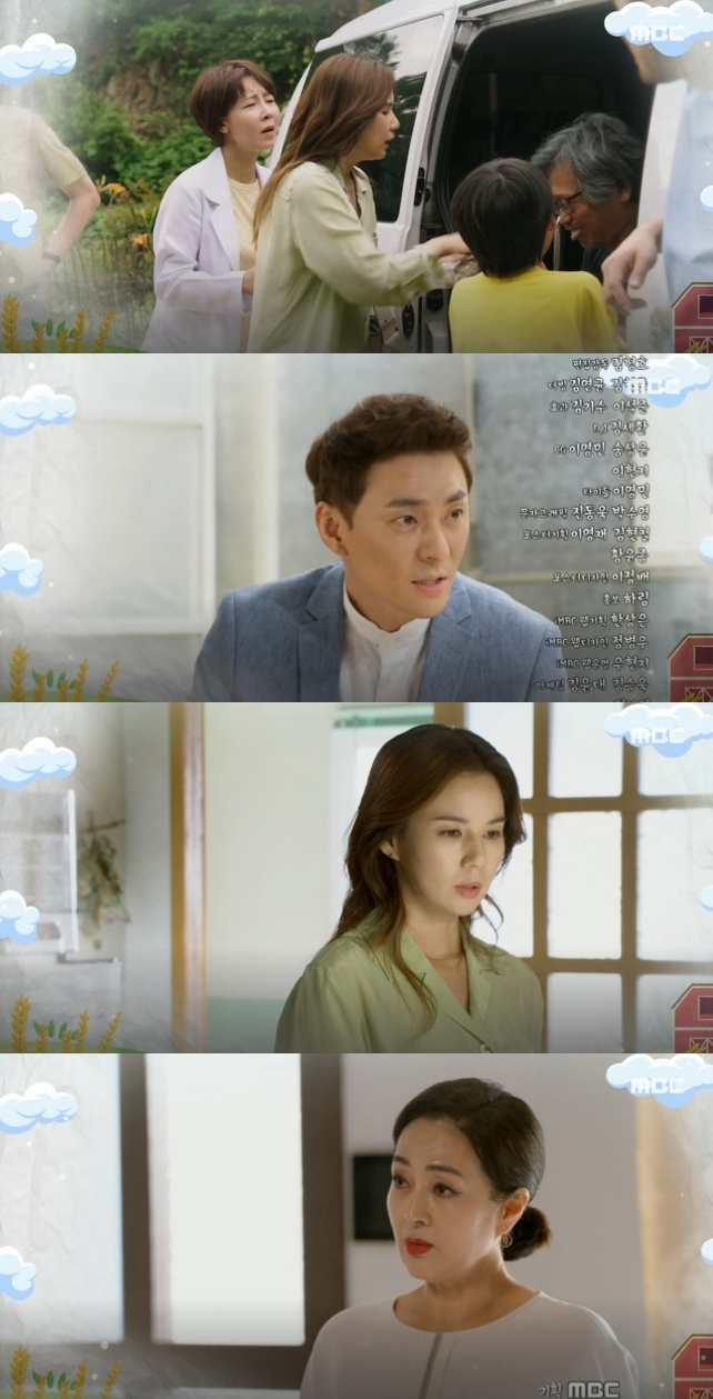 14일 오전 방송되는 MBC 일일드라마 '모두 다 쿵따리'(극본 김지현, 연출 김흥동) 22회에는 송보미(정체 이보미, 박시은 분)가 조순자(이보희 분)와 문장수(강석정 분)의 이중 압박에 시달리는 반전이 그려진다. 사진=MBC '모두 다 쿵따리' 22회 예고 영상 캡처
