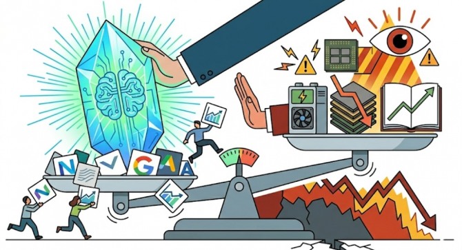 '엔비디아 입'에 춤추는 기술주… AI 거품 가를 숫자 3가지