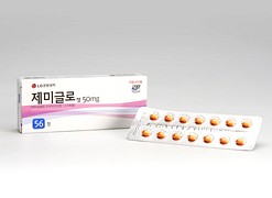 ▲LG생명과학당뇨병치료신약'제미글로'