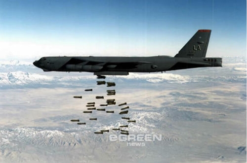 미공군 전략 폭격기 B-52. 사진=미공군