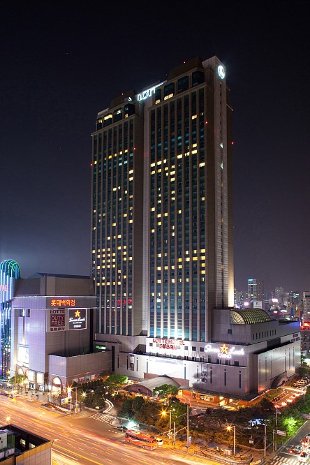 ▲롯데호텔부산전경