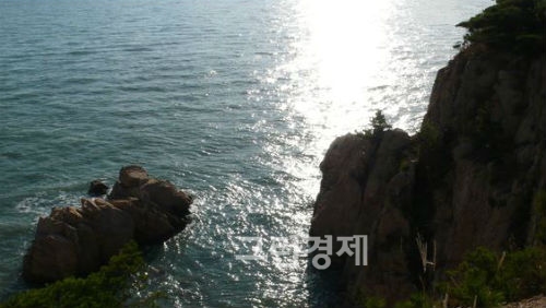 ▲소무의도의기암절벽