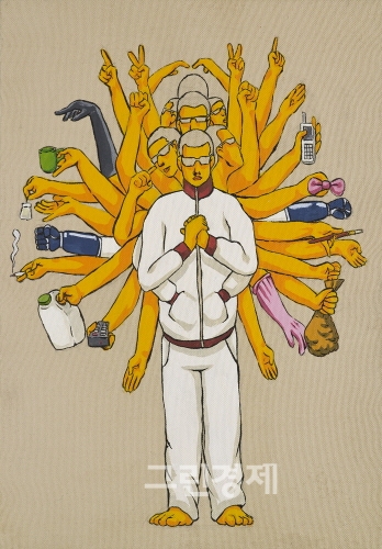 ▲이희우작무한의주인,캔버스에아크릴,65.2X53cm,2008