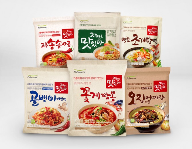 ▲풀무원'자연은맛있다'제품6종.