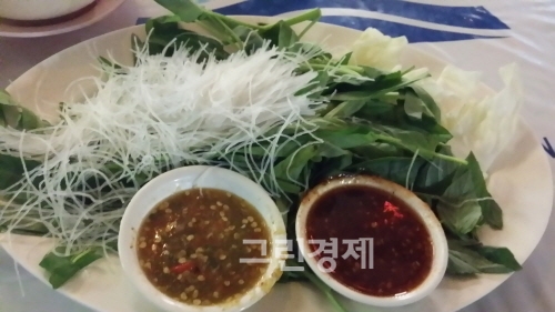 ▲찜쭘고명및소스▲찜쭘그릇▲텍사스수끼야채세트
