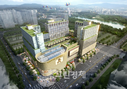 ▲'광교센트럴푸르지오시티'조감도[사진제공=대우건설]