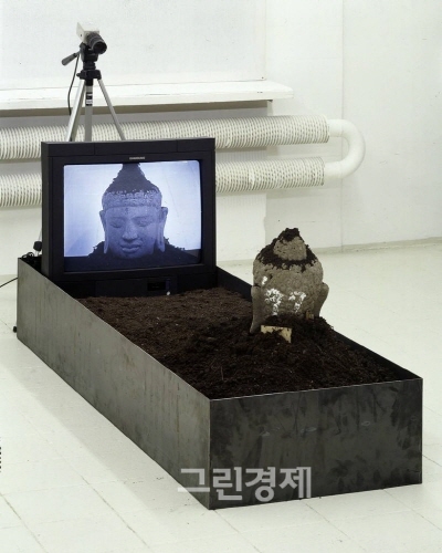 ▲백남준작TV부처TVBuddha