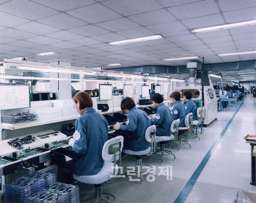 ▲휴맥스용인공장생산라인