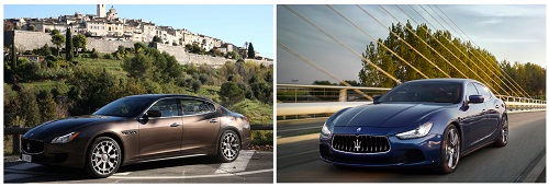 ▲좌콰트로포르테디젤,우기블리SQ4<마세라티=제공>