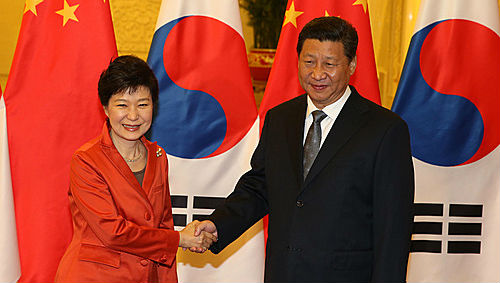 ▲박근혜대통령과시진핑주석이정상회담을통해한·중FTA를타결했다./사진=뉴시스