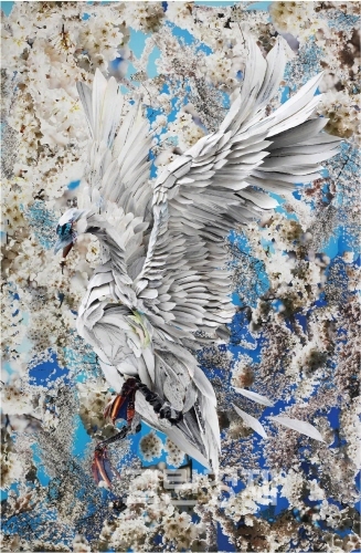 ▲장승효,StageOfCulminationI_zeus,episode,3DphotoCollage,pigmentprint,138x210x15cm