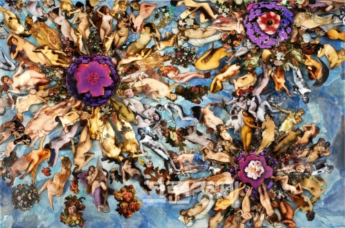▲장승효,WomenFlower-Cold2012,3DImageCollage,Pigmentprint.60x90cm