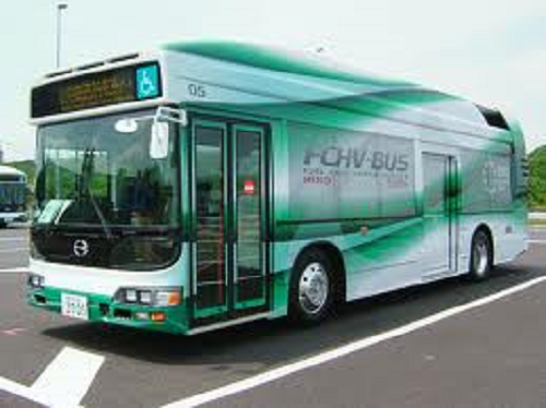 ▲독일다임러와일본히노자동차가연료전지버스사업에참여한다.