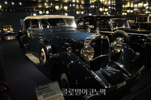 ▲1930년대최고급차마이바흐./사진=조성주기자