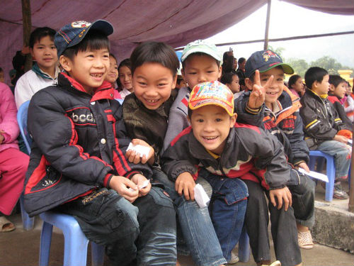 베트남어린이들
