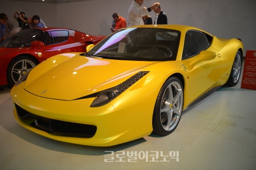 ▲디노페라리의꿈을이어받은458이탈리아./사진=조성주기자