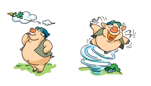 ▲삽화=돼지날다,우승용화백