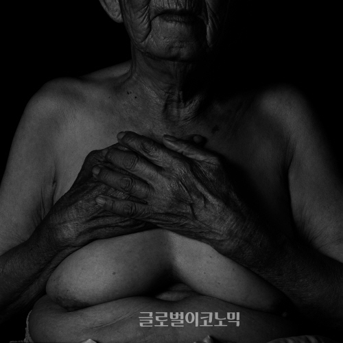 ▲장숙작늙은여자의집-1-16,100x100cm,2014