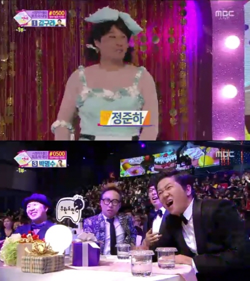 ▲무한도전노라정준하/사진=MBC방송연예대상방송캡처