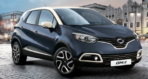 ▲르노삼성QM3./사진=르노삼성자동차제공