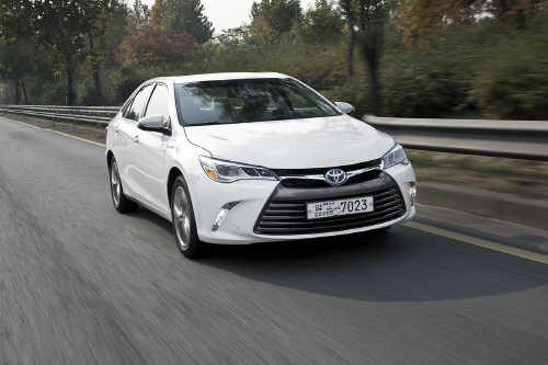 ▲토요타올뉴캠리하이브리드./사진=한국토요타제공
