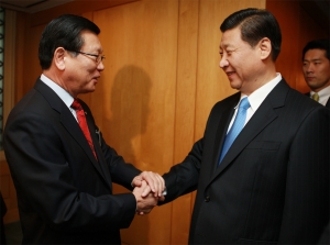 ▲박삼구회장은2009년12월서울에서시진핑중국국가주석과환담했다
