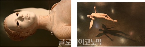 ▲박종영작Marionette9,혼합미디어,가변설치,2010