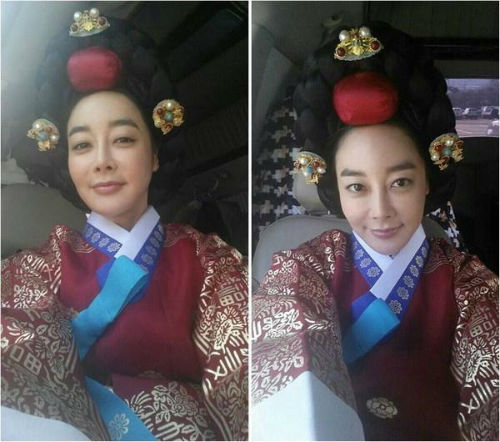 ▲KBS1TV'징비록'에출연중인김혜은./사진=김혜은인스타그램