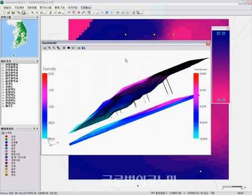 ▲Figure4.3차원지반정보시스템