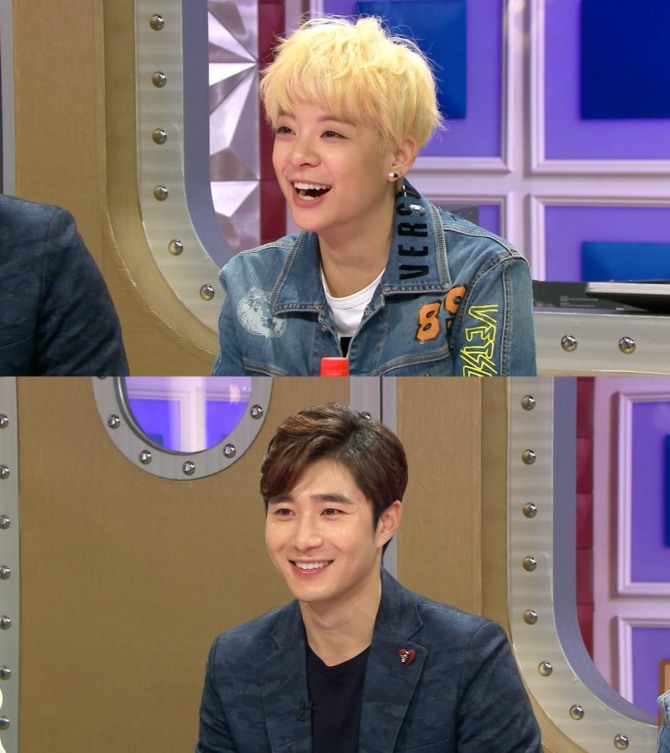 '라디오스타' 엠버와 '압구정백야'의 데스노트를 피해가지 못했던 김민수, 미생의 마부장 손종학, 개그우먼 장도연이 출연해 화려한 입담을 뽐낸다  사진=MBC 제공