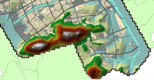 Figure 4. 지형분석