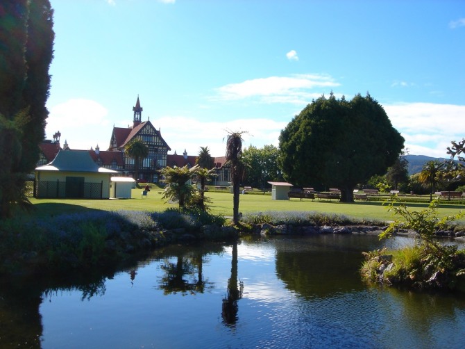로투루아의 호수