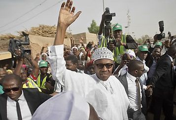 무함마두 부하리 나이지리아 신임 대통령.  