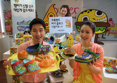 크록스 버거 클로그 출시 기념행사/ 사진=크록스 제공