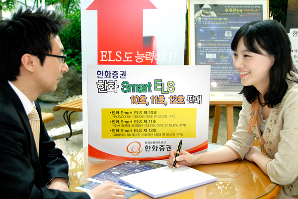 사건의 논란이 되는 2008년 한화증권이 출시한 '한화스마트 ELS 제10호' 