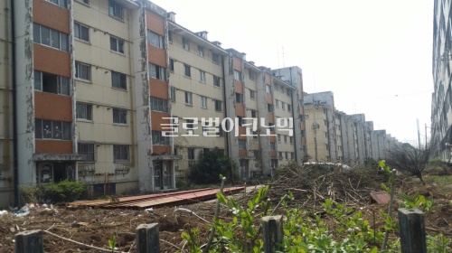 곧 철거에 들어갈 가락시영재건축 단지