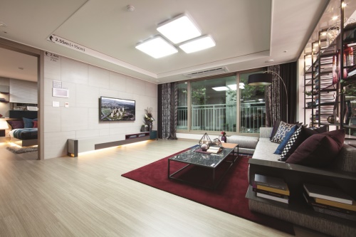 반도유보라 아이파크 84㎡B 거실