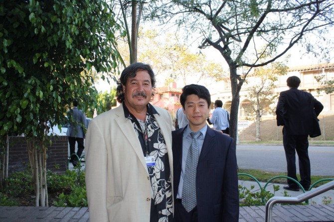 도산 안창호 선생의 손자 필립 안과 함께