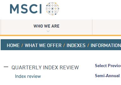 MSCI 로고.