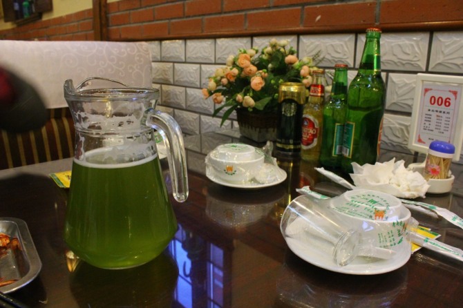 중국 칭다오 맥주