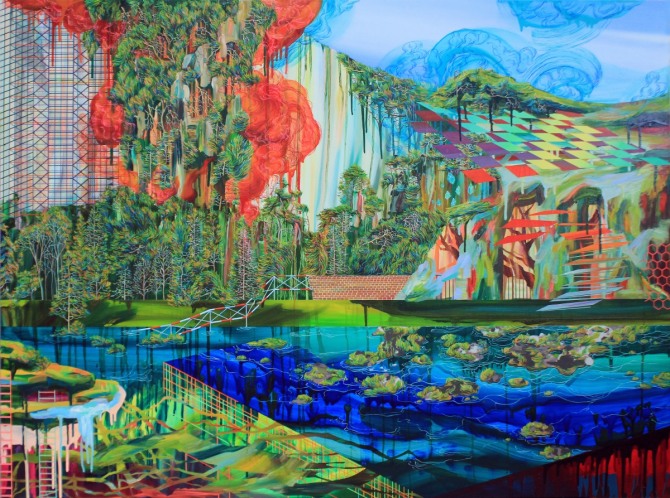 최은정, Landscape Sequence 2, Oil on canvas, 97 x 130 cm, 2013