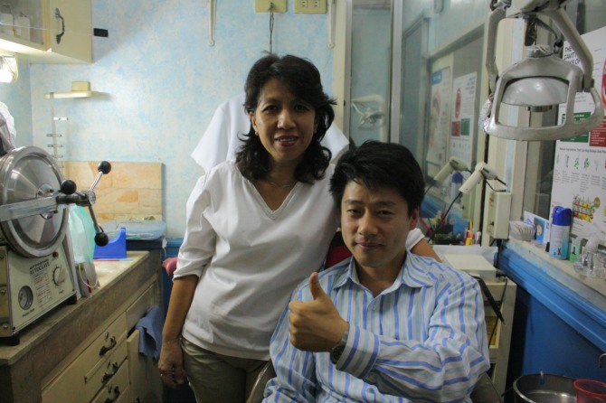 필리핀 치과치료를 마치고