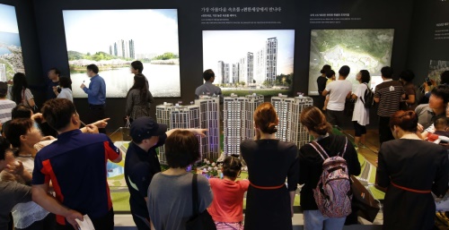 대림 'e편한세상 영랑호' 견본주택