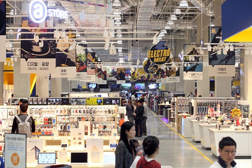 일렉트로마트 매장 내부/사진=이마트 제공