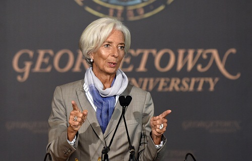 그리스가 30일로 만기도래하는 15억 달러의 IMF 채무 상환을 이행하지 않더라도 디폴트 처리를 하지는 않기로 했다.  IMF 라가르드 총재 모습. 