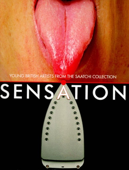 Sensation 전시 포스터