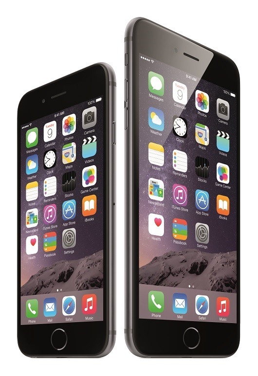 애플 아이폰6와 아이폰6플러스 이미지