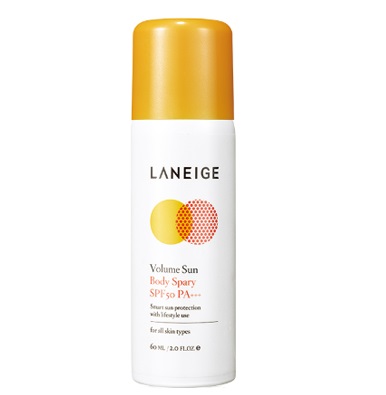 라네즈 '볼륨 선바디 스프레이 SPF50+ PA+++'