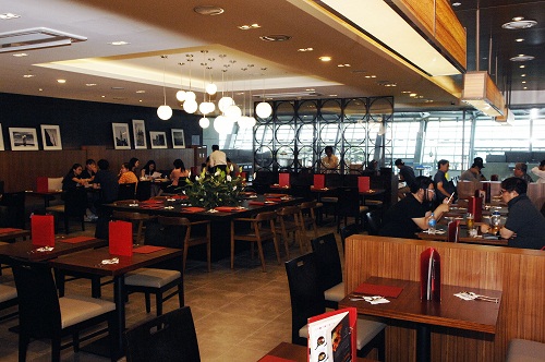 인천국제공항 오므토 토마토 매장/사진=아모제푸드 제공