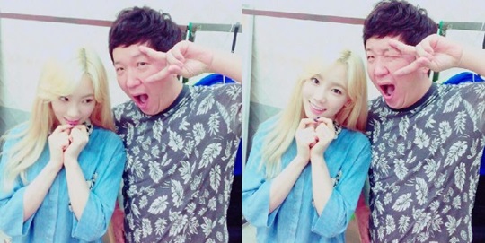 태연, 정형돈 / 사진=태연 SNS